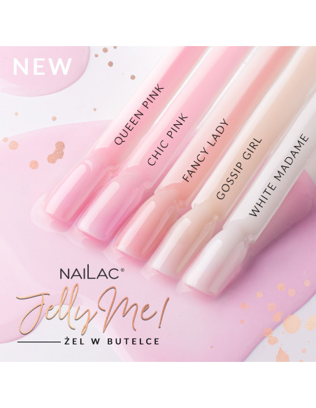 Gel in the bottle JellyMe! Gossip Girl NaiLac 7 ml
