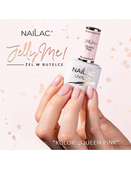 Gel in the bottle JellyMe! Queen Pink NaiLac 7 ml
