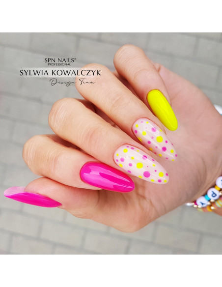 Lakier hybrydowy 704 Neon Lemon UV LaQ 8ml