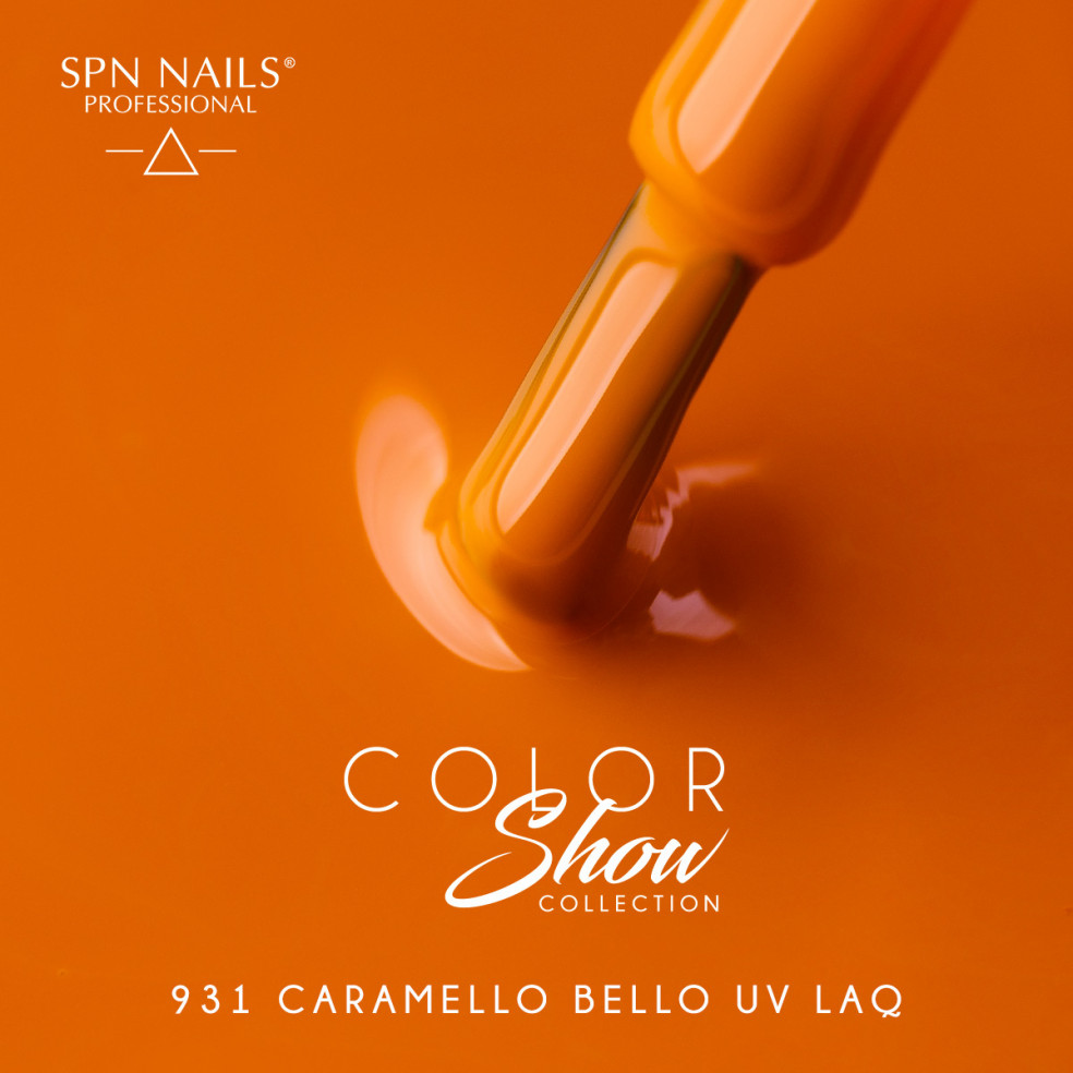 Lakier hybrydowy 931 Caramello Bello...