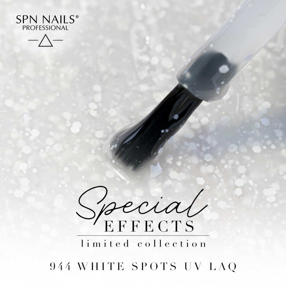 944 White Spots UV LaQ 8ml UV LaQ 8ml 944 White Spots UV LaQ 8ml UV LaQ 8ml
