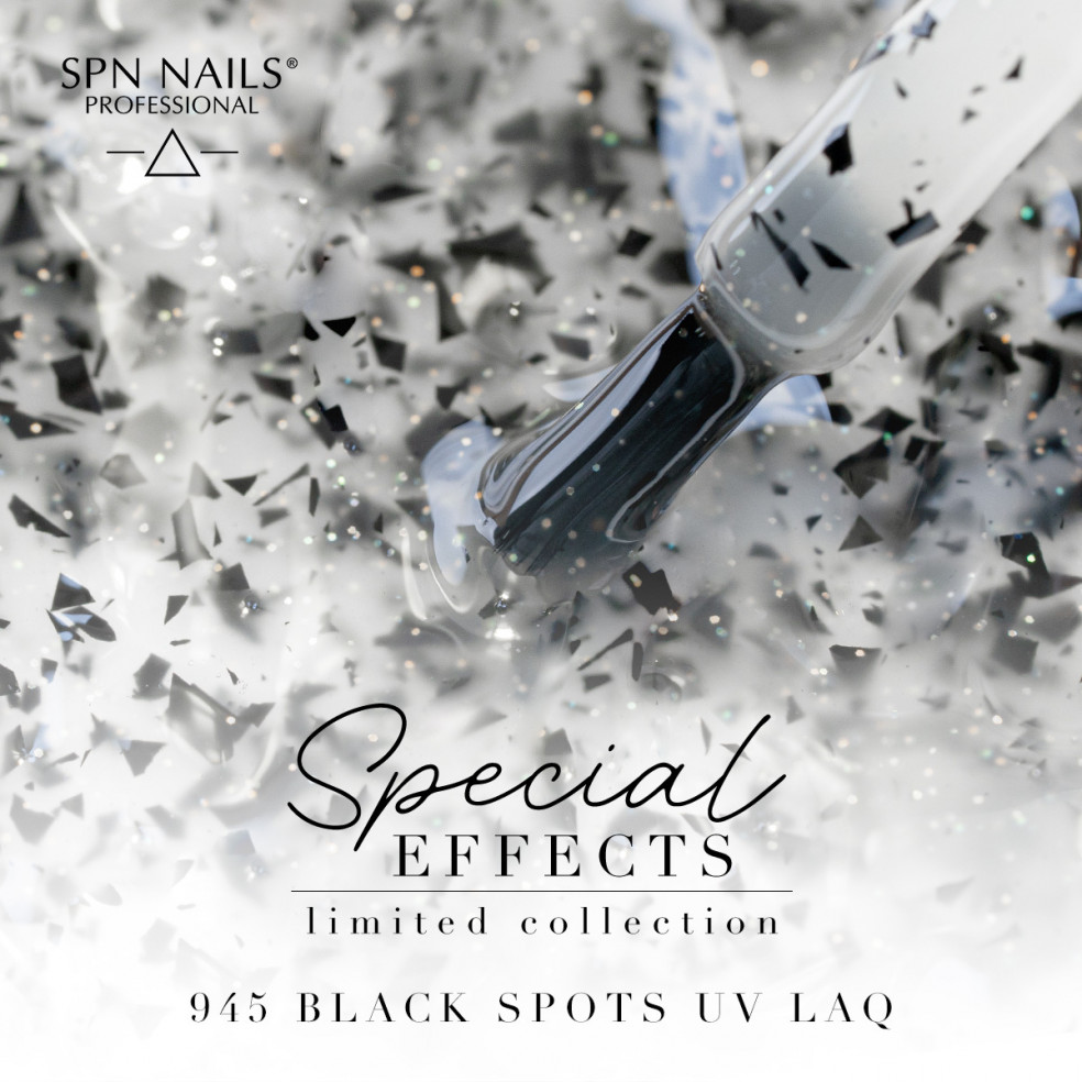 945 Black Spots UV LaQ 8ml 945 Black Spots UV LaQ 8ml