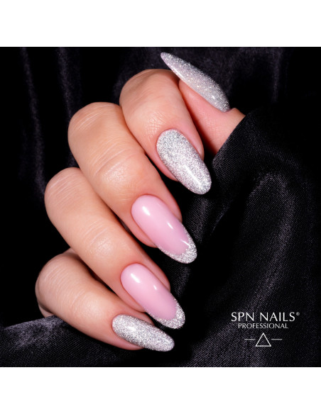 Lakier hybrydowy 946 Silver Shine UV LaQ 8ml