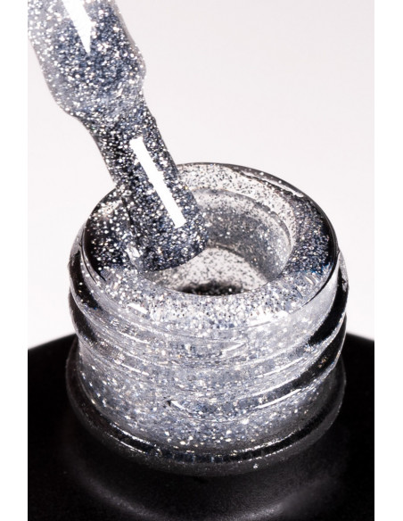 Lakier hybrydowy 946 Silver Shine UV LaQ 8ml
