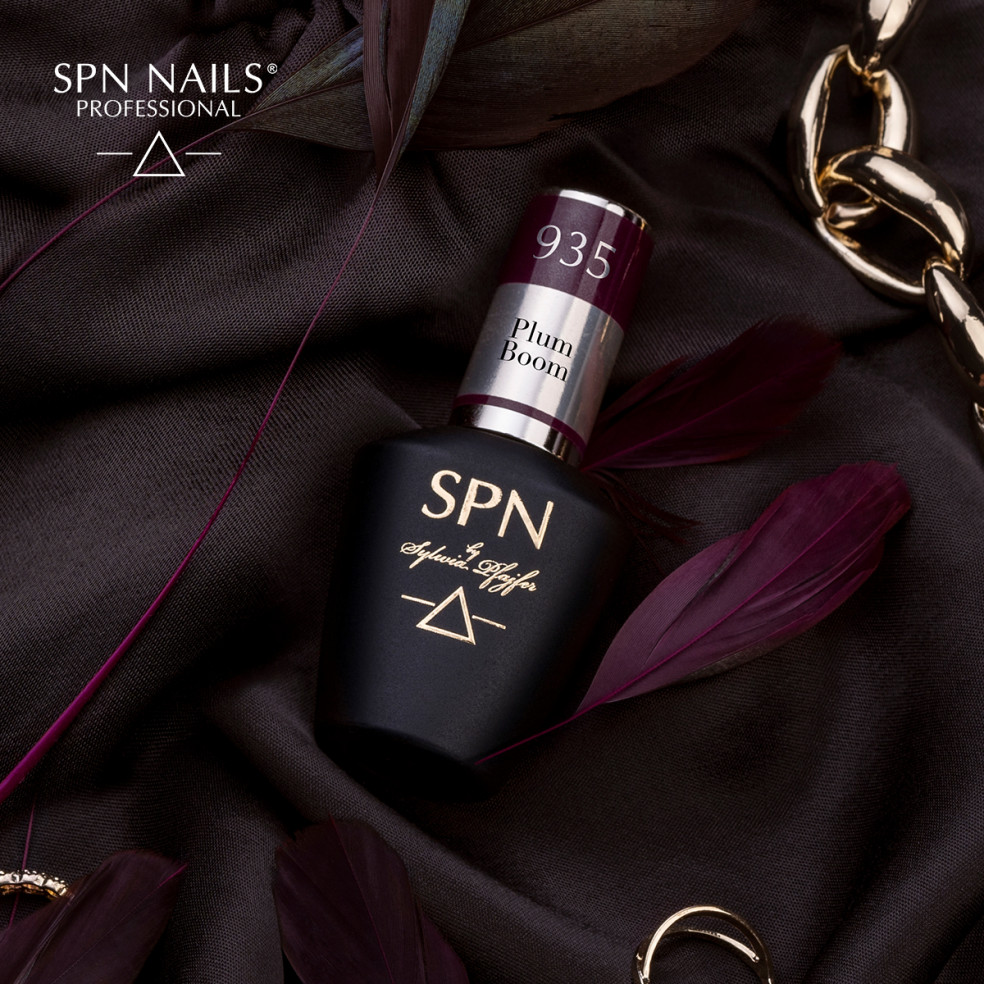Lakier hybrydowy 935 Plum Boom UV LaQ...
