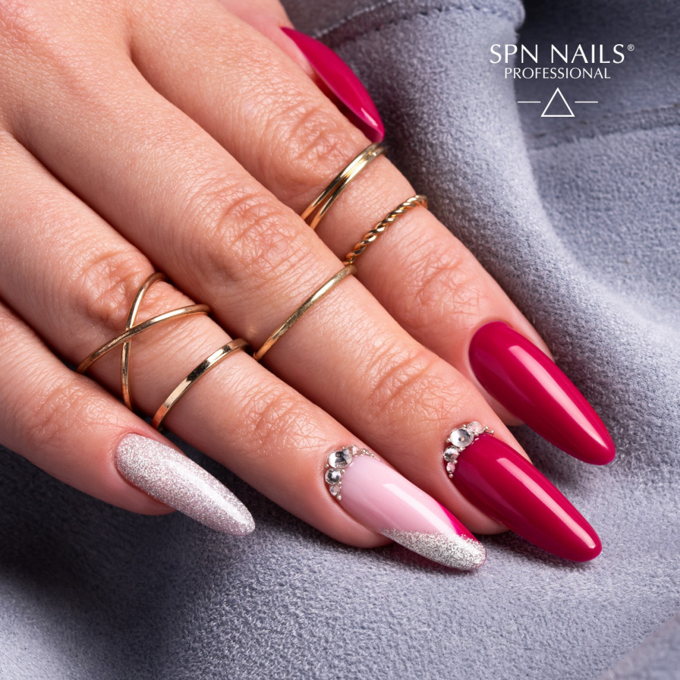 Lakier hybrydowy 946 Silver Shine UV...