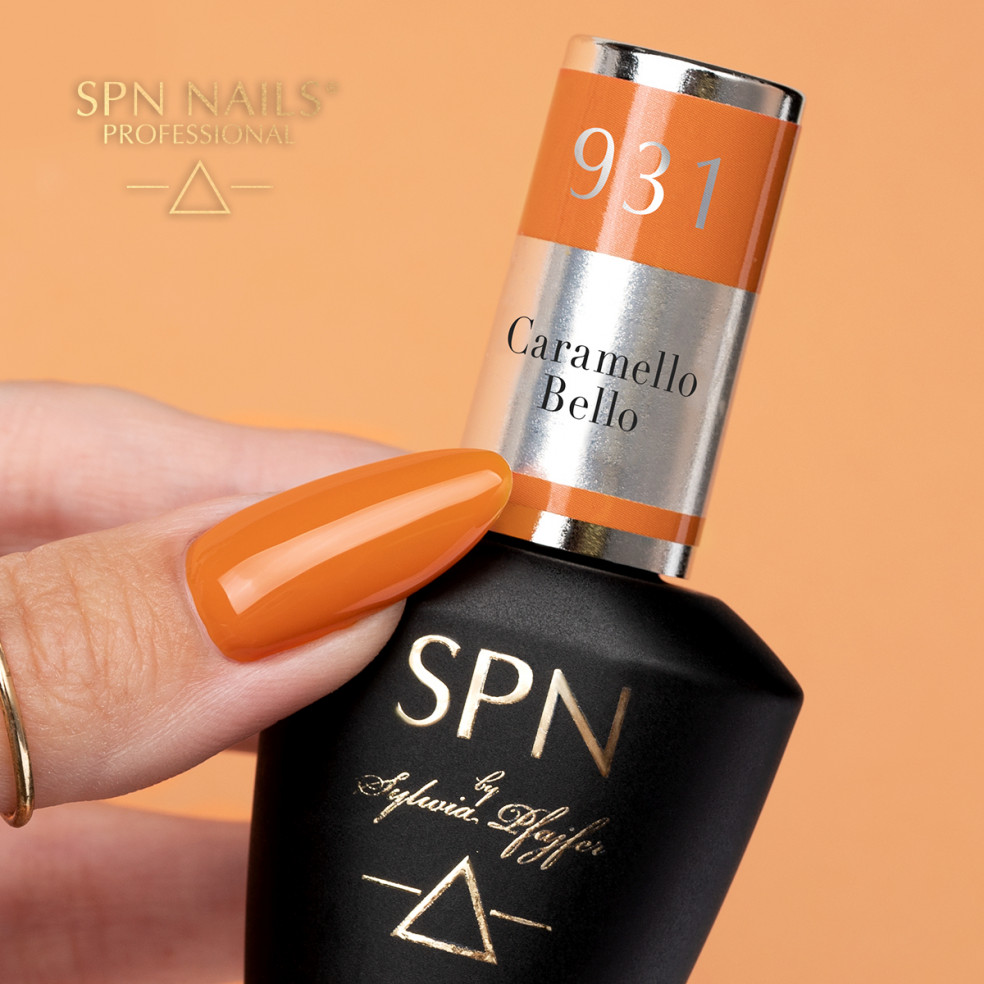 Lakier hybrydowy 931 Caramello Bello...