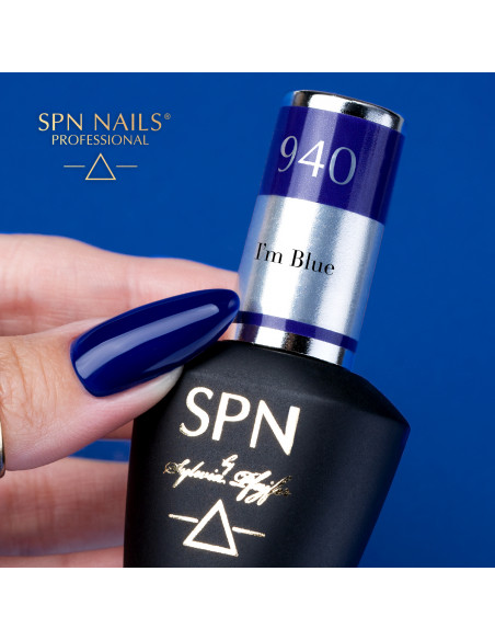 Lakier hybrydowy 940 I'm Blue UV LaQ 8ml