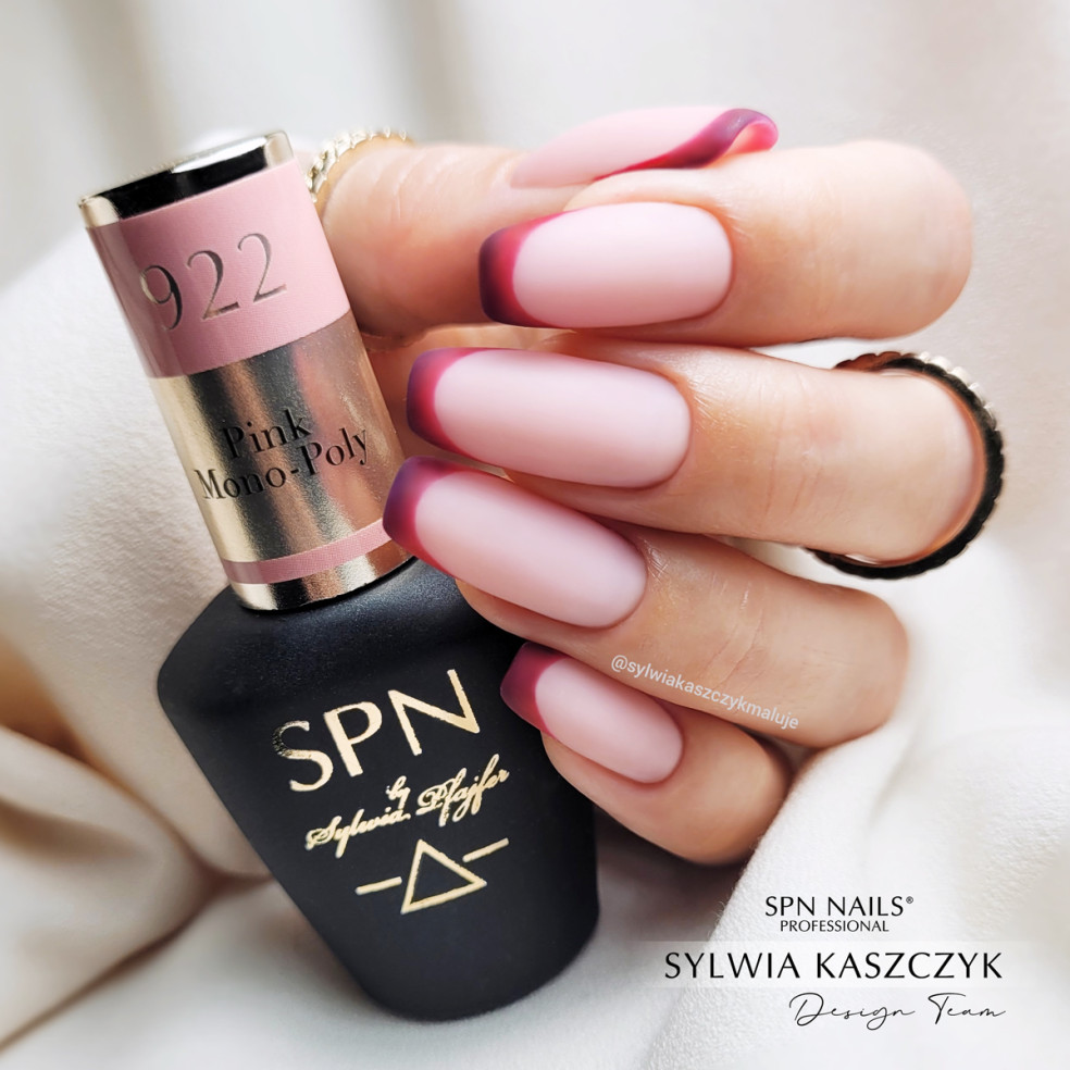 Lakier hybrydowy 922 Pink Mono-Poly...