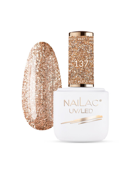 #137 Lakier hybrydowy NaiLac #137 Lakier hybrydowy NaiLac