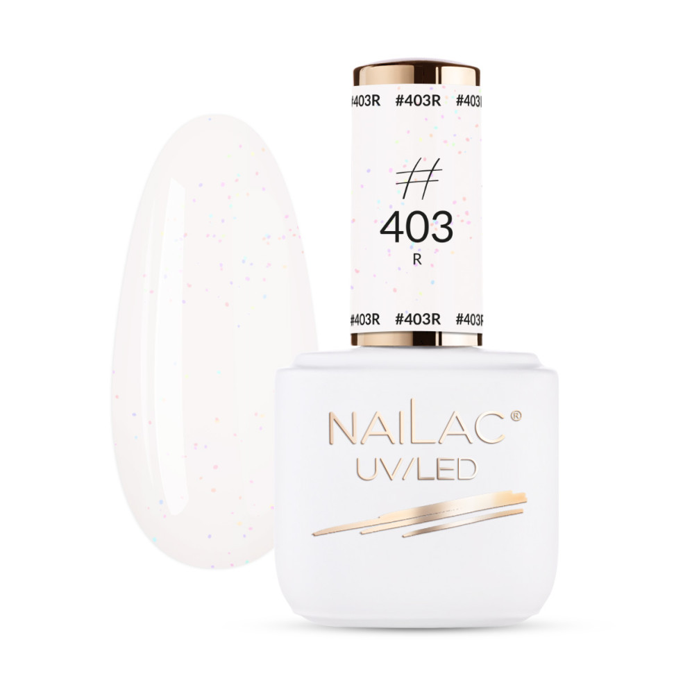 #403R Rubber nail polish NaiLac 7ml
