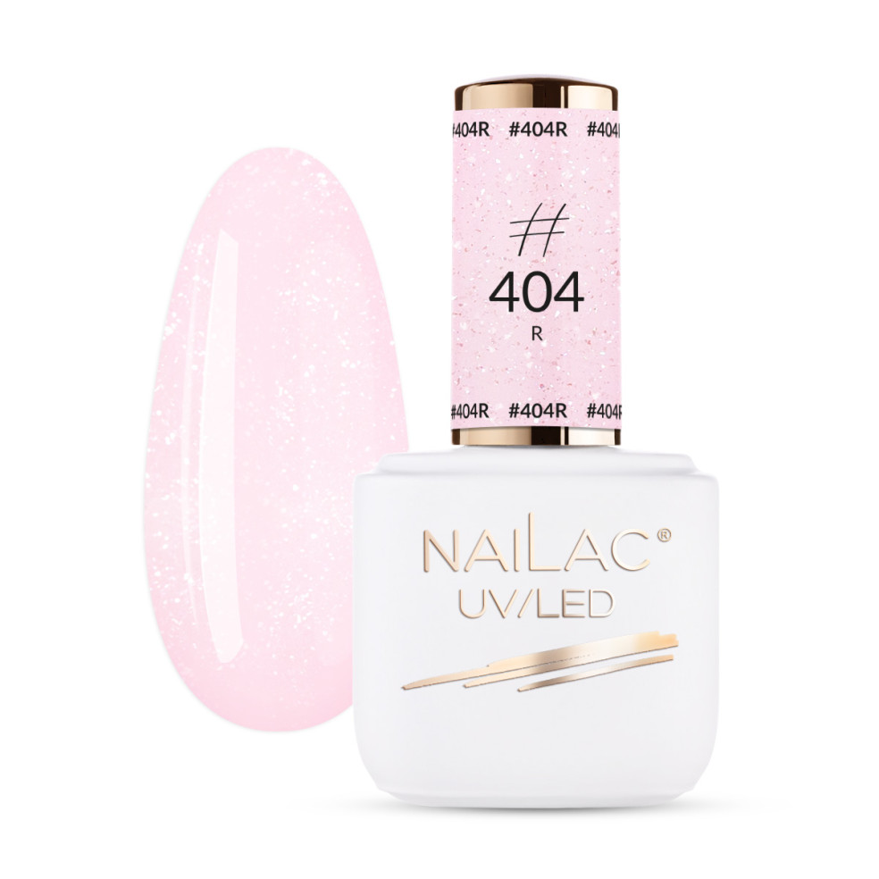 #404R Rubber nail polish NaiLac 7ml