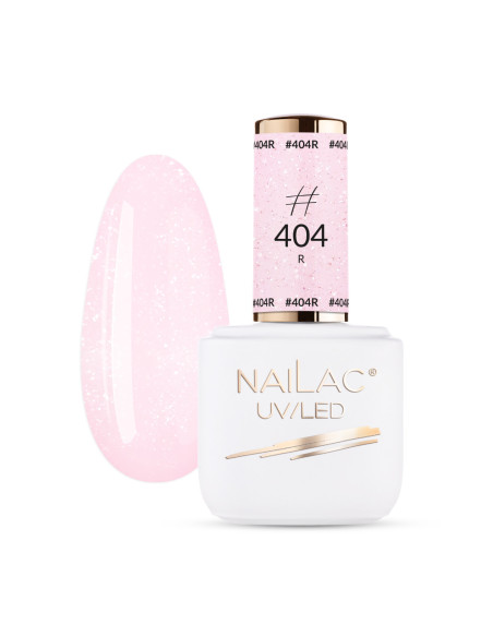 #404R Rubber nail polish NaiLac 7ml