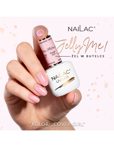 Gel in the bottle JellyMe! Cover Girl NaiLac 7 ml