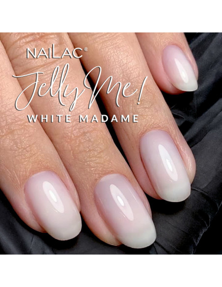Gel in the bottle JellyMe! White Madame NaiLac 7 ml