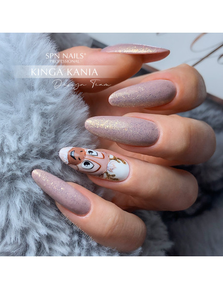 Lakier hybrydowy 664 Mistic Gold UV LaQ 8ml