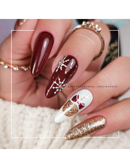 Lakier hybrydowy 590 Chocolate Cherries UV LaQ 8ml