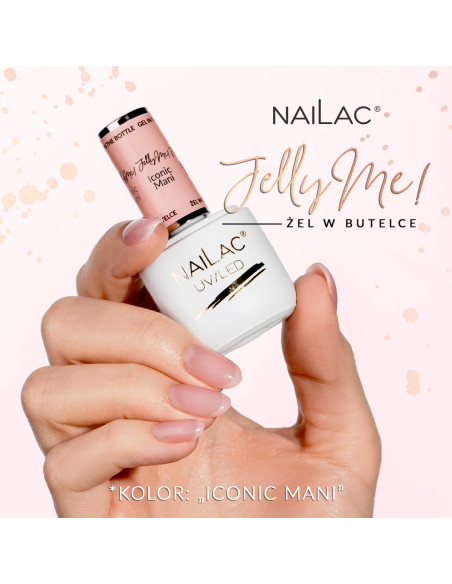 Żel w butelce JellyMe! Iconic Mani NaiLac 7 ml