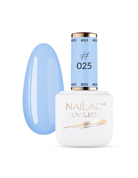 #025 Lakier hybrydowy NaiLac #025 Lakier hybrydowy NaiLac