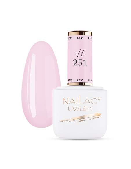 #251 Lakier hybrydowy NaiLac #251 Lakier hybrydowy NaiLac