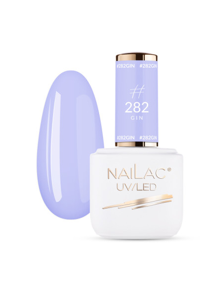 #282 GIN Lakier hybrydowy NaiLac #282 GIN Lakier hybrydowy NaiLac