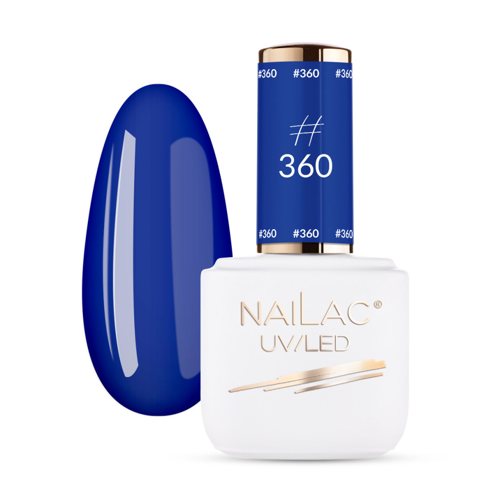 #360 Hybrid polish NaiLac 7ml