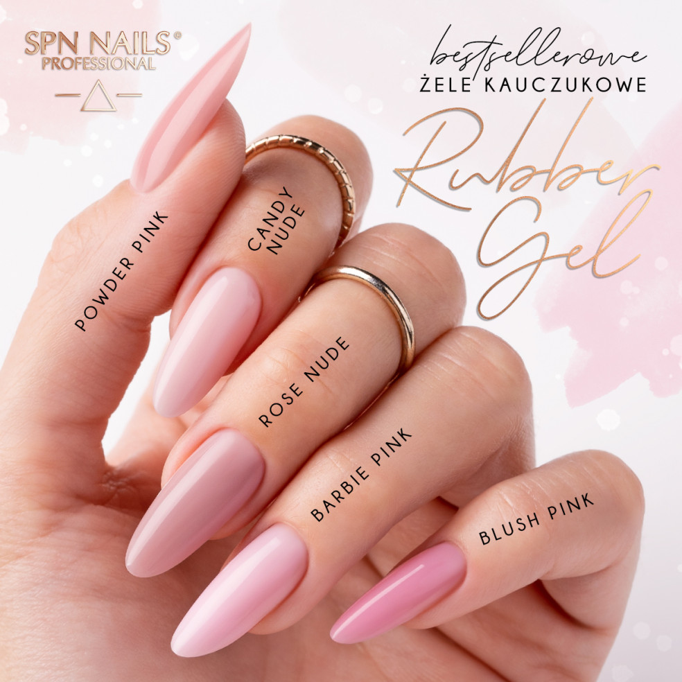 Rose Nude Rubber Gel 15g Rose Nude Rubber Gel 15g