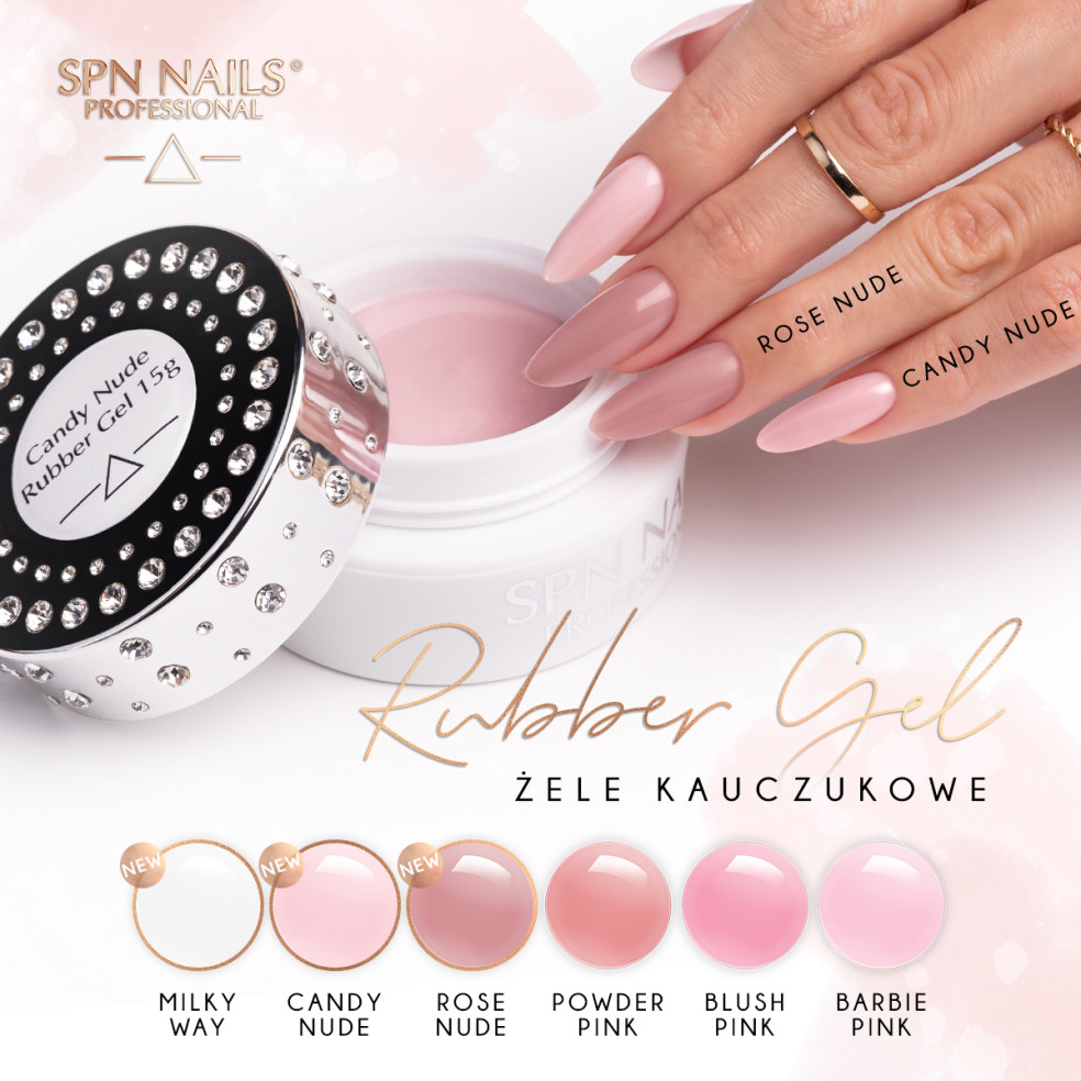 Rose Nude Rubber Gel 50g Rose Nude Rubber Gel 50g