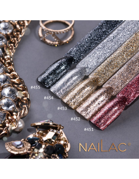 #455 Lakier hybrydowy NaiLac 7ml