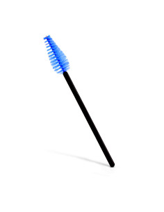 Black and blue cone lash brush