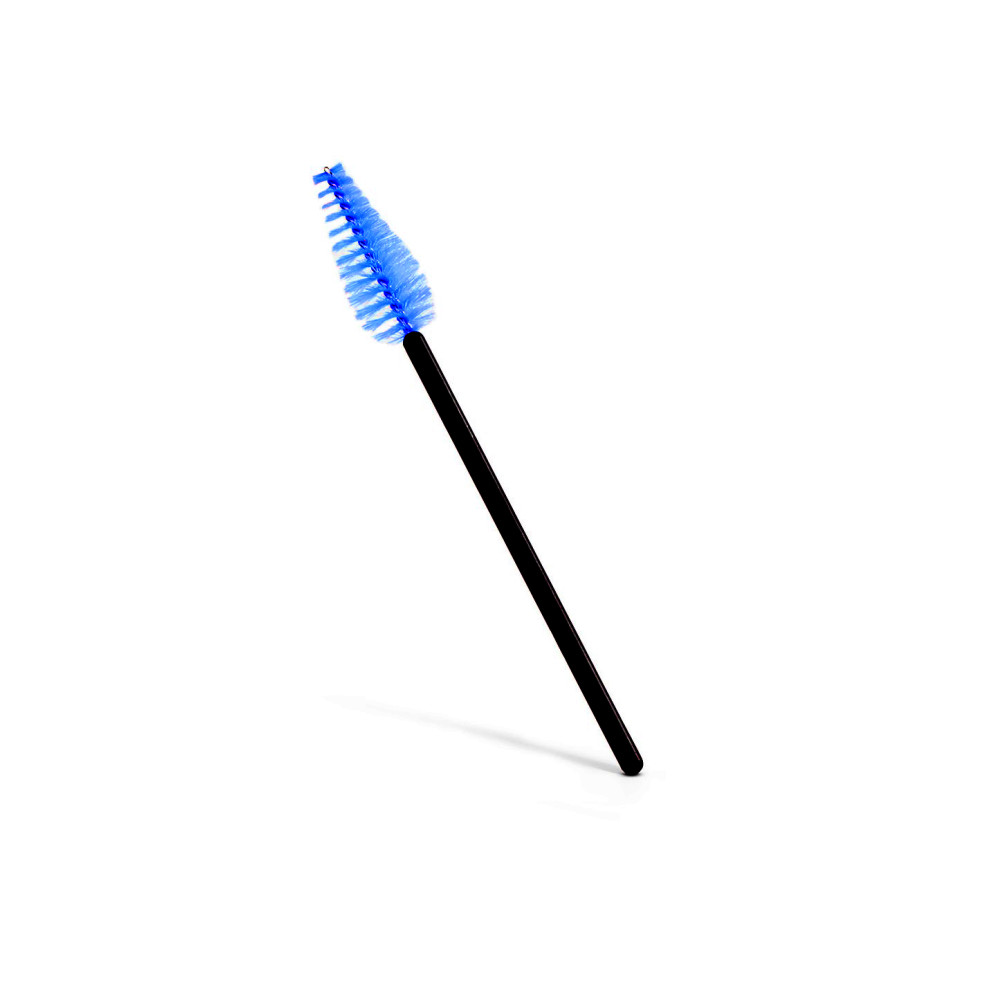 Black and blue cone lash brush