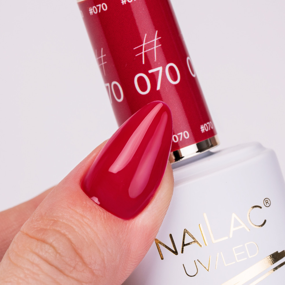 #070 Lakier hybrydowy NaiLac 7ml #070 Lakier hybrydowy NaiLac 7ml