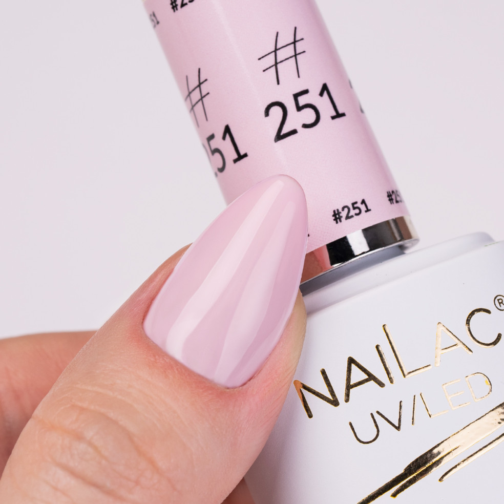 #251 Lakier hybrydowy NaiLac 7ml #251 Lakier hybrydowy NaiLac 7ml