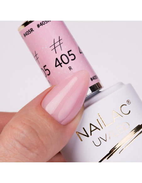 #405R Rubber nail polish NaiLac 7ml