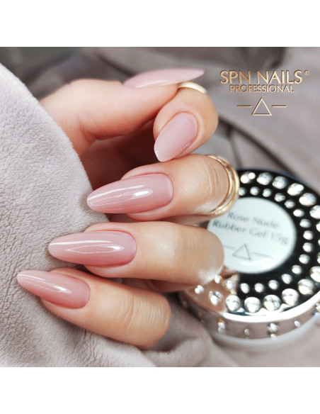 Rose Nude Rubber Gel 15g
