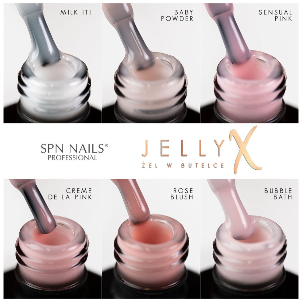 SPN Nails - Gel in a bottle JellyX... SPN Nails - Gel in a bottle JellyX...