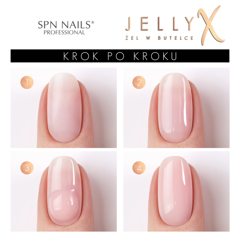 SPN Nails - Gel in a bottle JellyX... SPN Nails - Gel in a bottle JellyX...