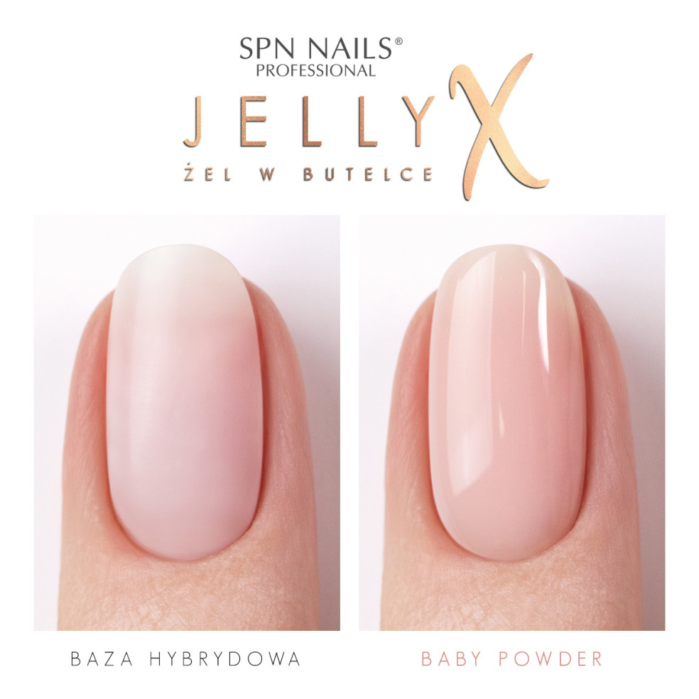 SPN Nails - Żel w butelce JellyX Baby...