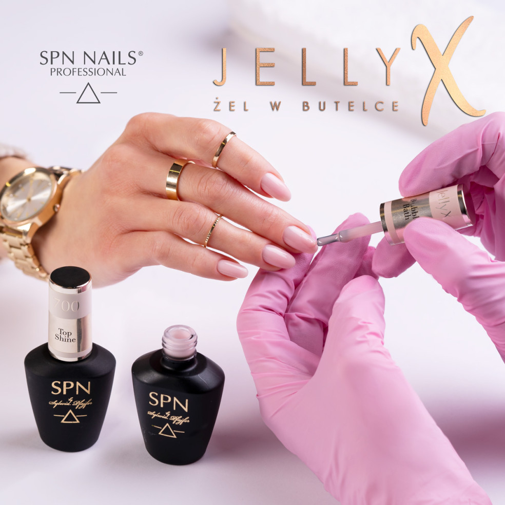 SPN Nails - Gel in a bottle JellyX... SPN Nails - Gel in a bottle JellyX...