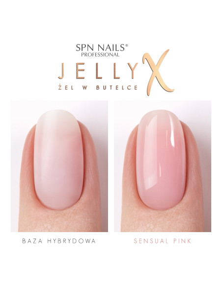 SPN Nails - Gel in a bottle JellyX Sensual Pink 8 ml