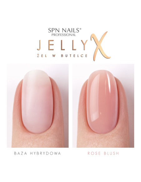 SPN Nails - Gel in a bottle JellyX Rose Blush 8 ml