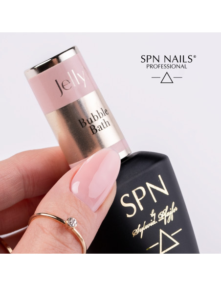 SPN Nails - Żel w butelce JellyX Bubble Bath 8 ml