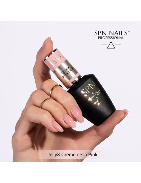 SPN Nails - Gel in a bottle JellyX Creme de la Pink 8 ml