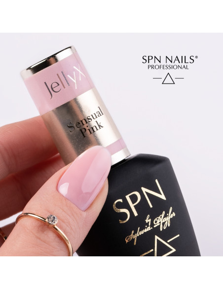 SPN Nails - Żel w butelce JellyX Sensual Pink 8 ml