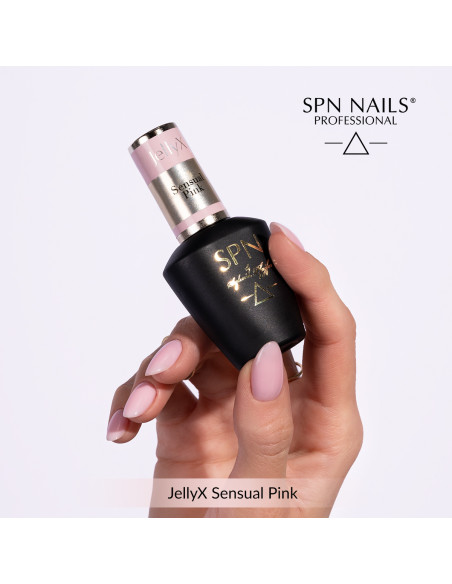 SPN Nails - Gel in a bottle JellyX Sensual Pink 8 ml