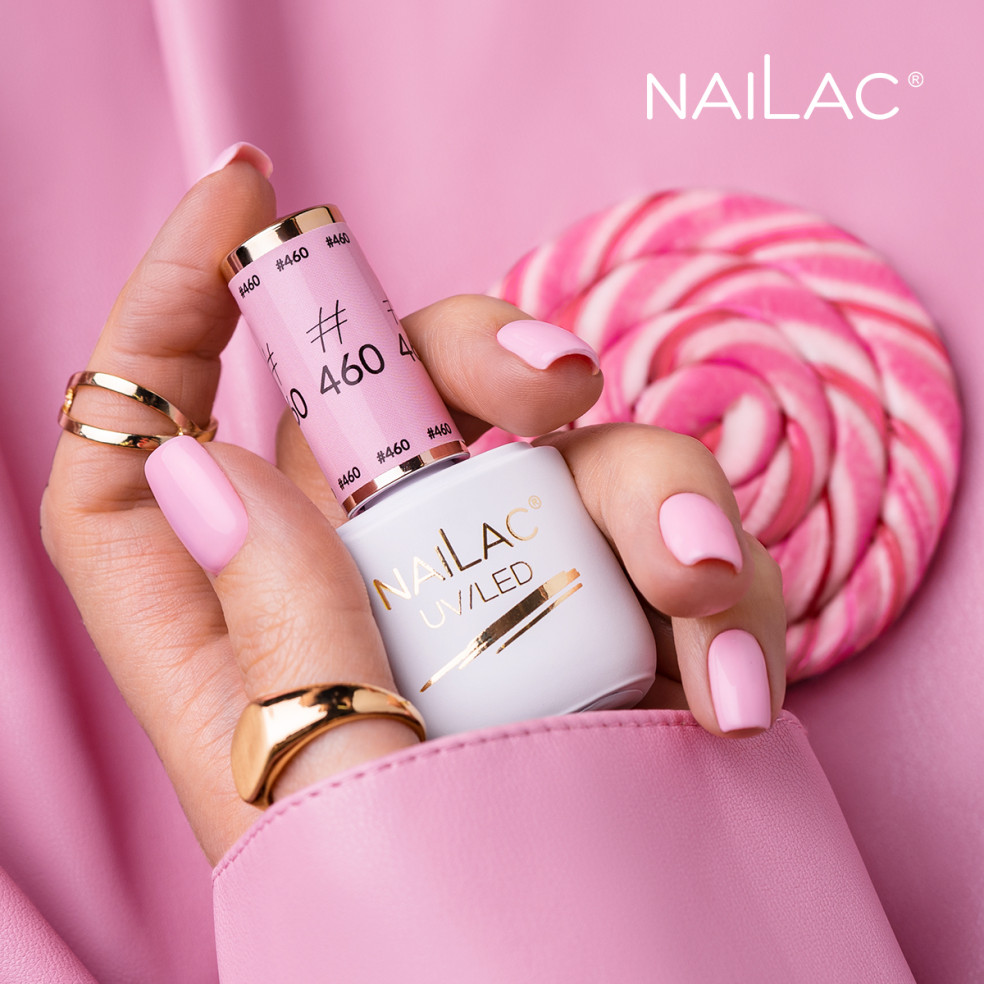 #460 Lakier hybrydowy NaiLac 7ml #460 Lakier hybrydowy NaiLac 7ml