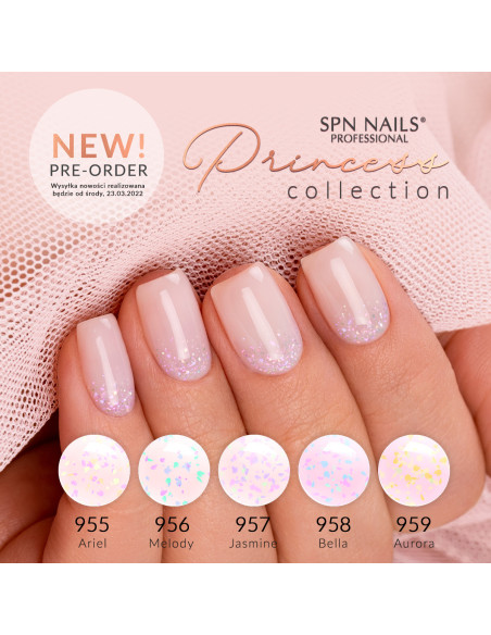 Lakier hybrydowy 958 Bella UV LaQ 8ml