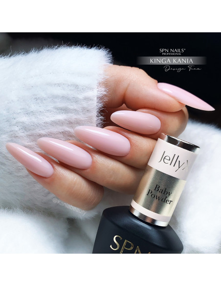 SPN Nails - Żel w butelce JellyX Baby Powder 8 ml