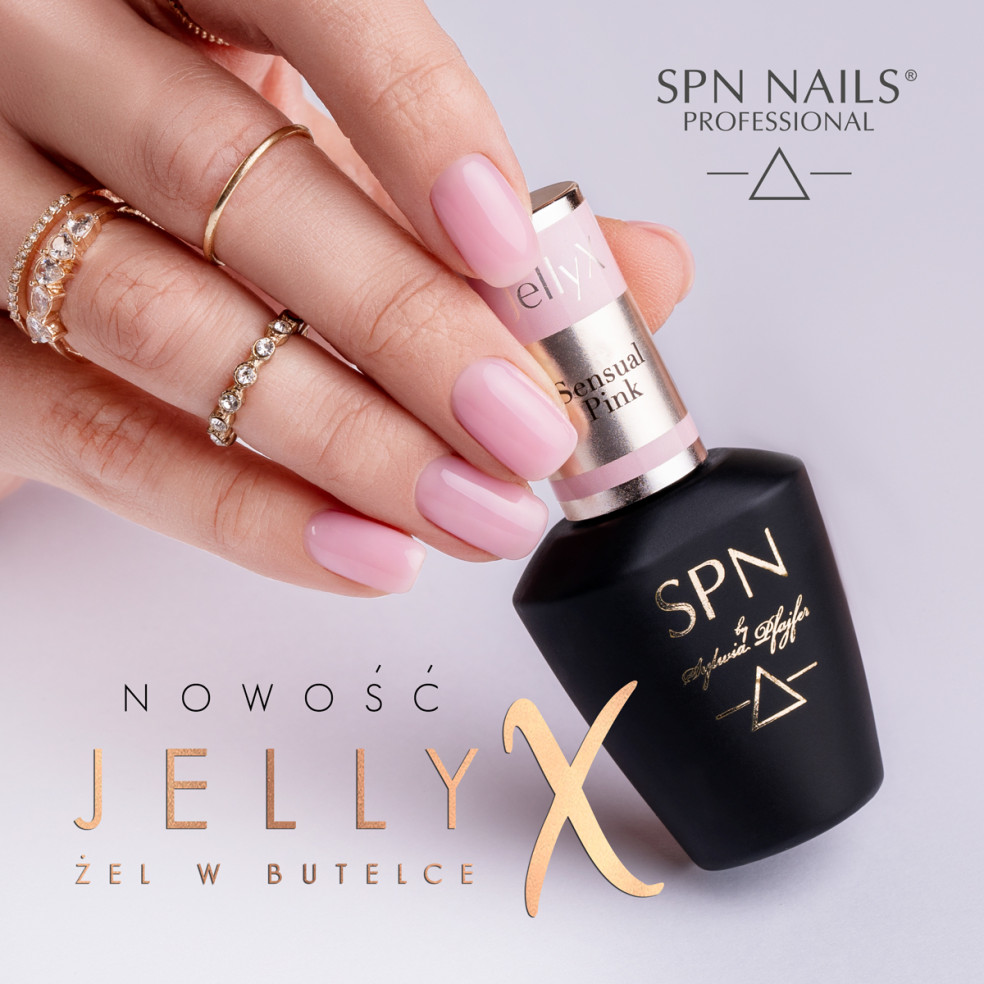 SPN Nails - Żel w butelce JellyX... SPN Nails - Żel w butelce JellyX...