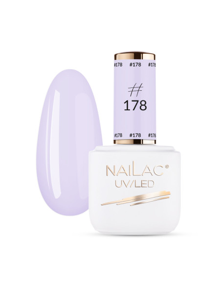#178 Lakier hybrydowy NaiLac 7ml